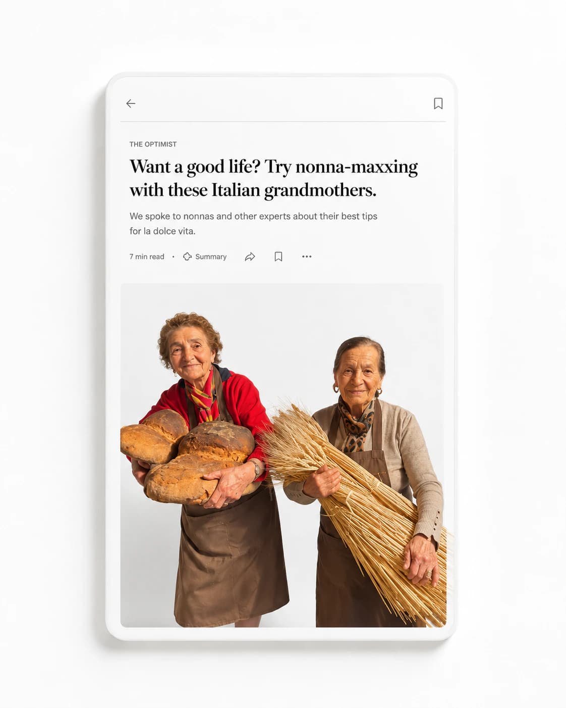 Il Washington Post ha scoperto che vivere come una nonna italiana è wellness